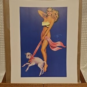 Vintage Pin-up Style Art Print - DeVorss